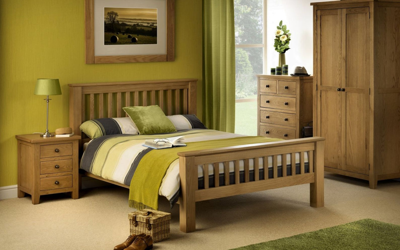 Marlborough Oak Bedroom