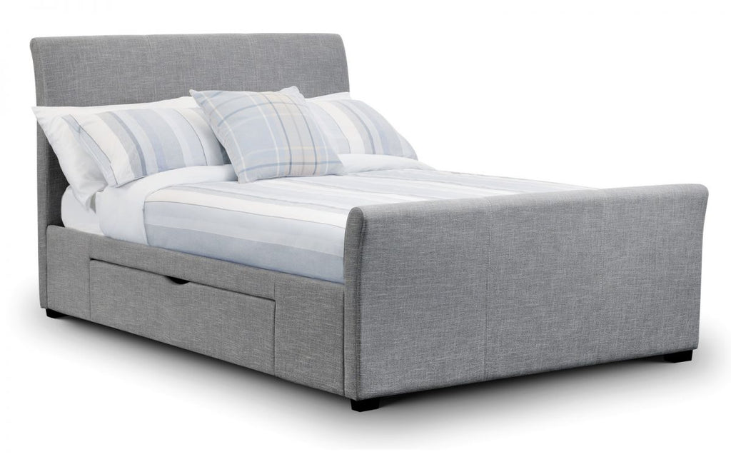 Capri Fabric Bed with 2 Drawers