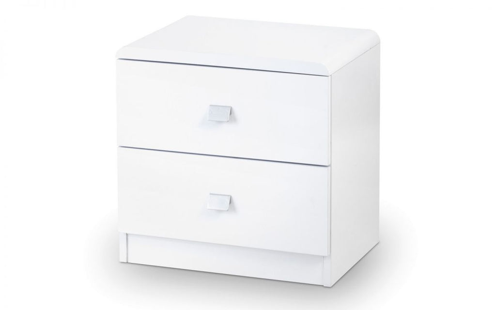 Domino 2 Drawer Bedside