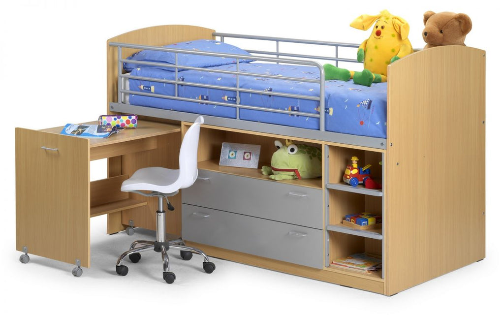 Leo Sleeper - Maple / Aluminium Finish