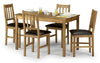 Coxmoor Oak Rectangular Dining Set