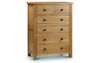 Marlborough Oak 4+2 Drawer Chest