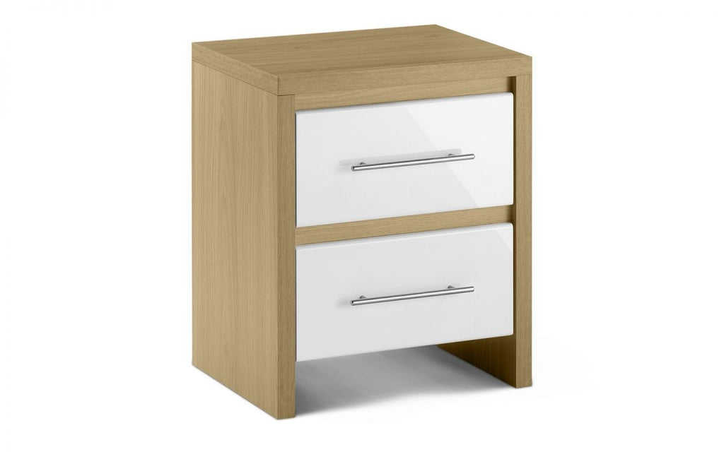 Stockholm 2 Drawer Bedside
