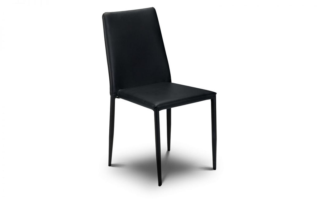 Jazz Stacking Chair - Black