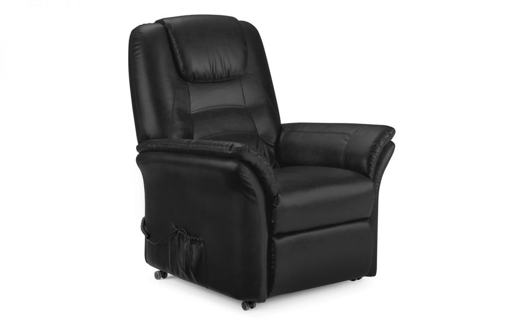 Riva Rise & Recline Chair - Black