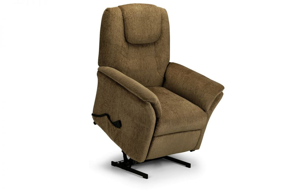 Riva Rise & Recline Chair - Cappuccino Chenille