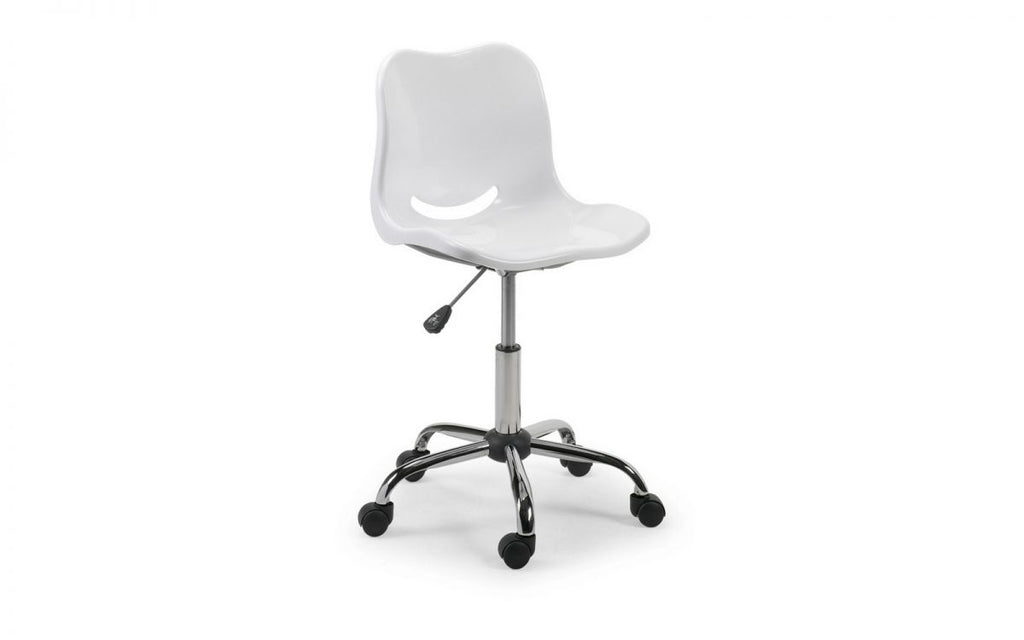 White Swivel Chair